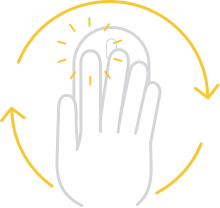 クリックするだけで回復