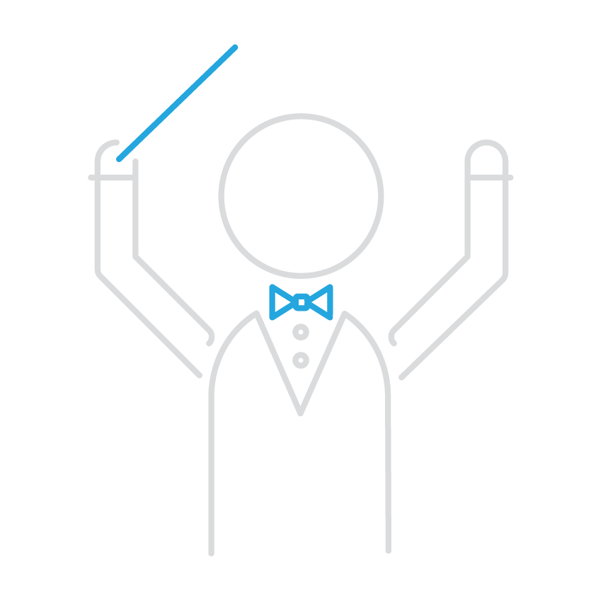 Coordinamento del processo dall'inizio alla fine