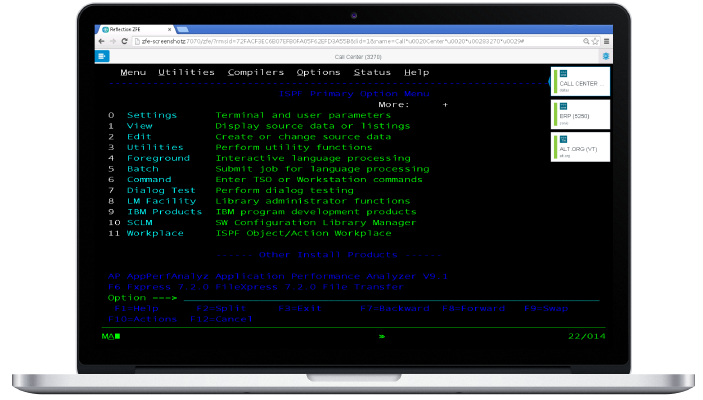 Centrally define and deliver secure host access sessions