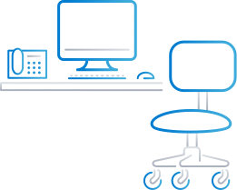 Personalizar rapidamente a área de trabalho digital
